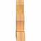 Ekena Millwork Richland Rough Sawn Timber Gable Bracket, Western Red Cedar, 48"W x 30"H x 6"D x 6"F, 15/12 Pitch GBW048X30X0606RIC00RWR - alternate 3